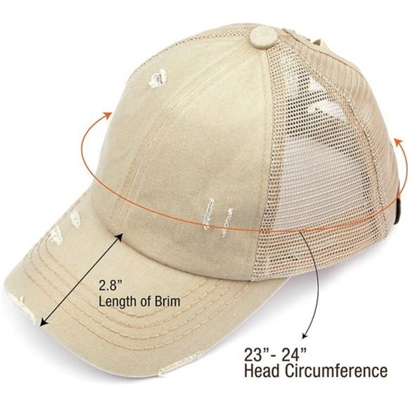 PONYCAP Messy High Bun Ponytail Adjustable Glitter Mesh - Picture 4 of 6